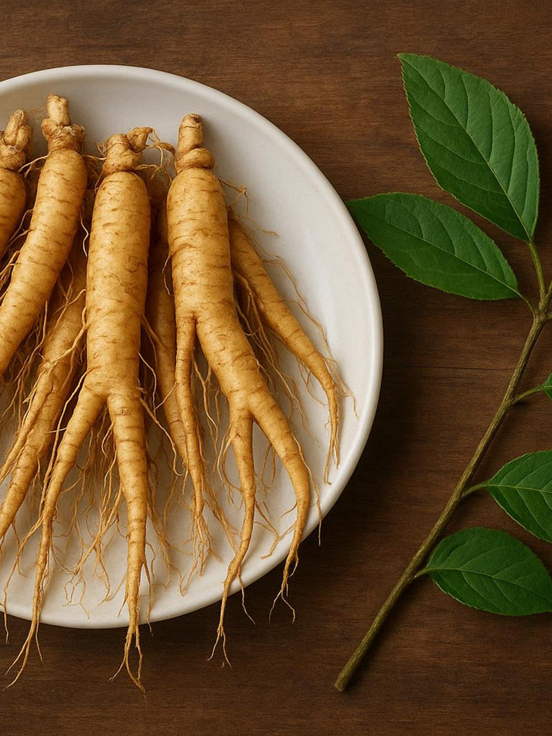 50 Fresh Panax Ginseng Bulk Seeds - Ornamental Undergrowth Plant - Lush Foliage and Red Fruits - Rare Shade Garden seeds bulk