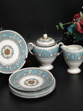 Selection - Wedgwood "Florentine'' Bone China Vintage flower spore
