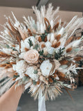 Patel wedding bouquet, Preserved roses bouquet, Boho bridal Bouquets & Corsages, Dried Flower Bouquet, Classic Bouquet, Prom Boutoniere Bouquet