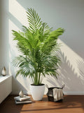 Giant Artificial Palm Tree 50 Inch Ð Lush Faux Tropical Decor NO POT faux plants