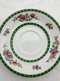 Copeland Spode Saucer, Spode's Glory, 6" -  15.5cm diameter, 3 available flower spore