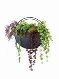 Faux Succulent Wall Hanging, Modern Artificial Plant Decor faux plants