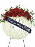 Personalized Funeral Ribbon/Sash Ð Custom Memorial Sash, Sympathy Tribute sympathy flower