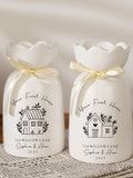 First Home Gift, Personalized First Home Vase, New Home Gift, My First Home Keepsake Vase, Housewarming Gift For Couple, Moving In Gift house warming flower