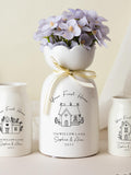 Custom First Home Gifts,Flower Vase for New Home Occasion,Gifts For Couple,Moving In Gifts,Gift for Friends,New Home Gifts,Housewarming Gift house warming flower
