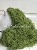 Realistic Faux Moss |Colorfast Tested-  No Staining to Linens/Surfaces|Color and Strand Loop Ratio Customized by Our Shop/Real Moss Look faux plants