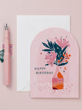 Birthday Card | Flowers Birthday Card | Birthday Card For Mum | Birthday Card For Her | Birthday Card For Sister birthday flower
