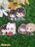 Sweet Love Duos vol 2 Shoujo Anime Romance Enamel pins Love Romance Flower