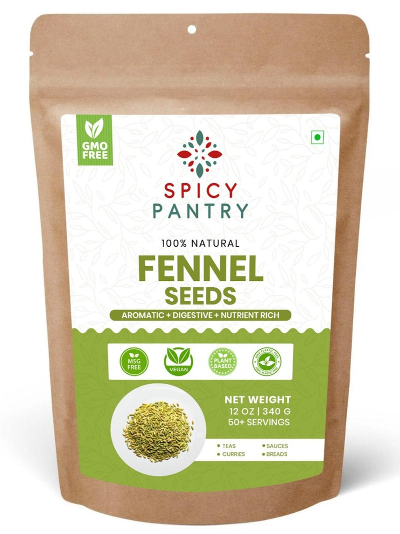 Fennel Seeds Ð Whole Aromatic Spice for Cooking | Natural Fennel Seed Seasoning seeds bulk