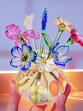 Hand-Blown Glass Birth Month Flowers | Eternal Bouquet, Birthday Gift birthday flower