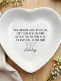Custom Memorial Ring Dish-Grandma Sympathy Gift-Bereavement Gift-Miscarriage Gift-Condolence Gift, Thinking Of You sympathy flower