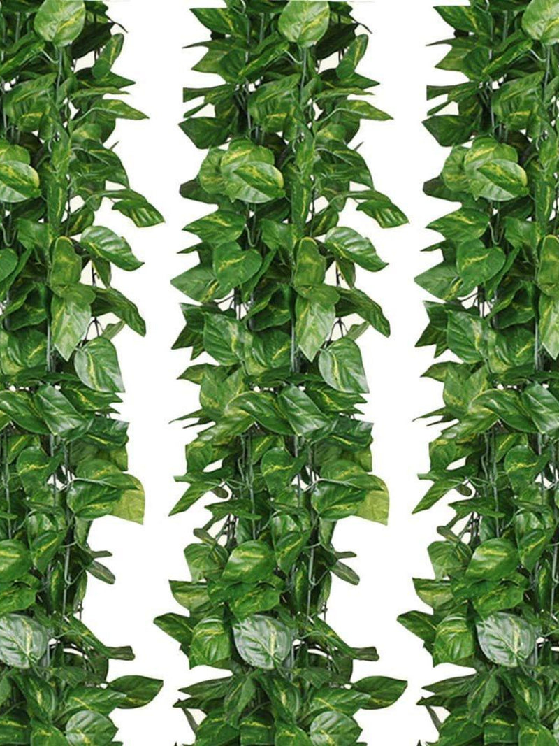 84 feet Artificial Vines Greenery Garland Fake Hanging Leaves Faux Foliage Plants for Wedding Party Garden Home Kitchen Office faux plants