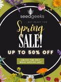 MASSIVE SPRING 50% OFF Seed Promo! Limited time only, while supplies last! seeds bulk