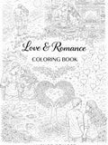 Love and Romance Coloring Book Love Romance Flower