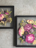 Bouquet Preservation DEPOSIT | Pressed flower floating frame | Wedding florals Keepsake | Preserved Bridal Flowers Canada Bouquet