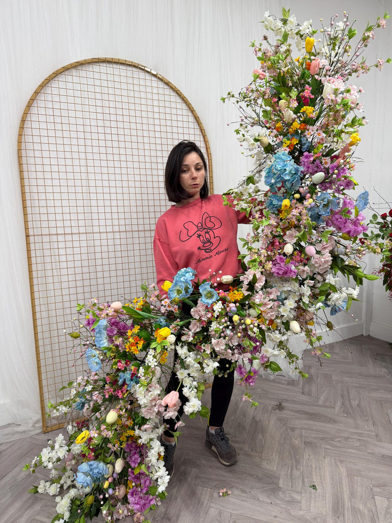 Easter Spring Flower Garland Ð Doorway Floral Decoration ANNIVERSARY