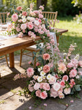 Wedding Alter Flower Blush Pink,Floor Floral Arrangement wedding flower