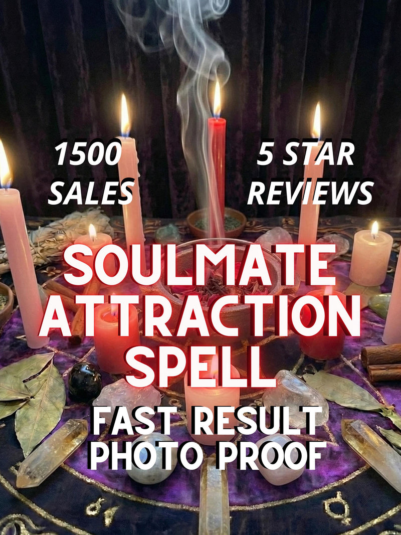 Soulmate Attraction Spell | Twin Flame & True Love Ritual | Powerful Digital PDF Report Love Romance Flower