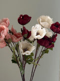 Faux Matilija Poppy, Icelandic Poppies, Silk Poppy Flower For DIY Floral bouquet, Poppies Floral Arrangement for Wedding, Artificial Flower silk flower