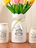 Custom First Home Gift,Flower Vase for New Home Occasion,Housewarming Gift For Couple,Moving In Gift for Friend,New Home Owners Gift house warming flower