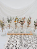 Mini Dried Flower Bouquet | Spring Table Decor, Her Gift Bouquet