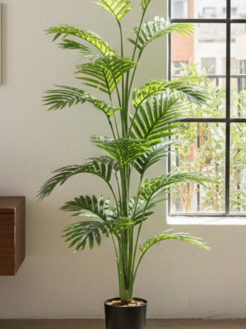 Large Faux Parlor Palm Tree - Tropical Home Decor faux plants