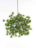 Green Resin Flower Pendant Light: Handmade Floral Ceiling Chandelier Lighting Decor house warming flower