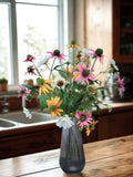 Summer Sun Faux Flower Bouquet: Colorful Home Decor silk flower