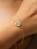 Combined Birth Month Flower Bracelet,Personalized Family Birth Flower Bouquet,Bracelet for women,Birthday Gift,Mothers Day Gift,Grandma Gift ANNIVERSARY