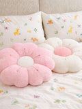 Soft Daisy Flower Pillow, Plush Cushion for Bed, Sofa or Nursery, Cozy Floral Home Decor, Cushion in White & Pink FLOWER DELIVERY