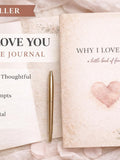 ValentineÕs Day Love Book Printable | Romantic Keepsake Gift for Couples | Instant Download Love Romance Flower