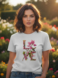 Love Vines & Flowers T-Shirt Love Romance Flower