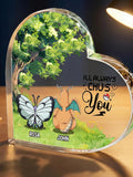 Personalized Poke Character Acrylic Plaque, Custom Poke Couple Portrait, Anniversary Valentine Gift for Boyfriend, Couples Decor ANNIVERSARY