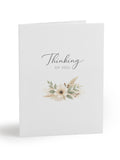 Thinking of You floral cards Greeting Cards | Sympathy, Blank Inside, Set of 8/16/24 sympathy flower