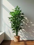 145cm Artificial Tropical Tree Faux Palm Monstera Fern Leaves Large Home Garden Decor faux plants