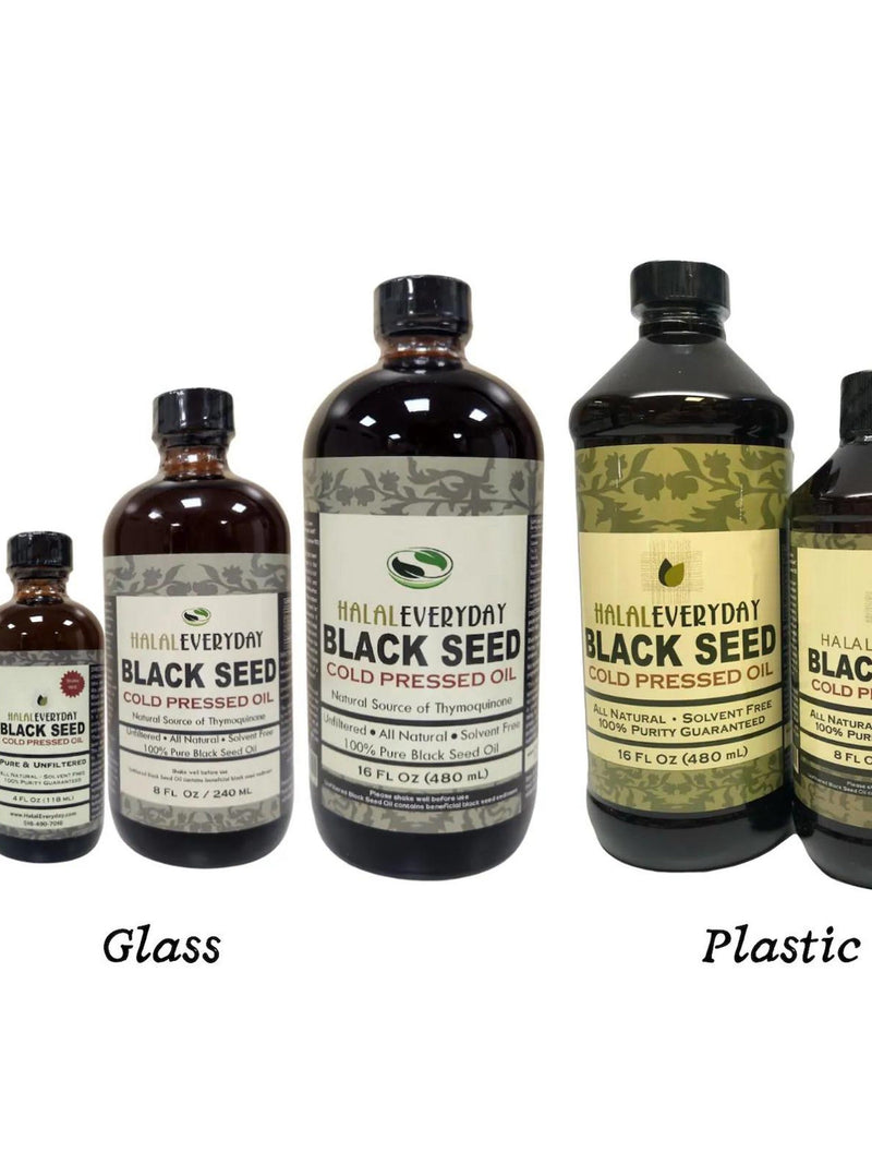 Black Seed Oil - 100% Pure COLD PRESSED Cumin Nigella Sativa Unrefined seeds bulk