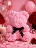 Eternal Rose Bear | Anniversary, Mothers Day Gift ANNIVERSARY