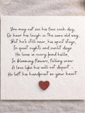 Sympathy Card , Handmade Card for Loss, Comforting Memorial Card, Bereavement Card for Grieving Wife, Poem for Loss husband, dad, son, 200 sympathy flower