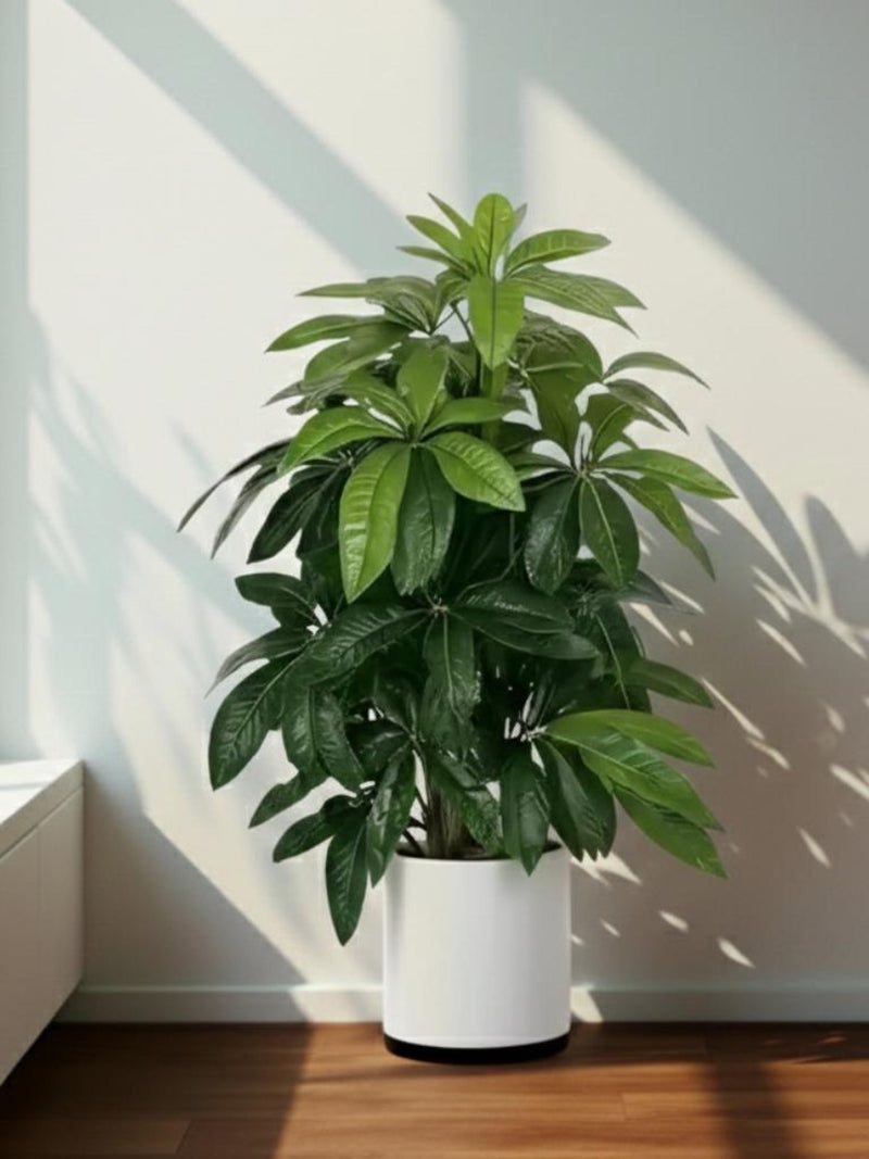 Large Artificial Money Tree Palm Realistic Green Plant for Outdoor Garden Balcony Porch Wedding Party Decor No Pot faux plants