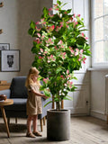 Artificial Ficus Branch 82Ð144cm | Build Your Own Faux Indoor Tree | Realistic Foliage Stem | Modern Home DŽcor UK faux plants