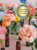 Vibrant Silk Flower Stems: Bridgerton Wedding Centerpieces silk flower