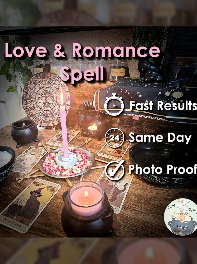 Love and Romance Spell - SAME DAY Casting for Beauty, Empowerment, Attraction, Confidence, & Radiance (Tarot w/ Spell Cast) Love Romance Flower