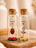 4th Anniversary Gift Set Ð Fruit & Flower Keepsakes Ð Traditional 4 Year Anniversary Present ANNIVERSARY