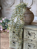 Dew Leaf Vine | 25" | Faux Greenery | Trailing Vine Decor | Faux Floral Home Decor | Hanging Greenery | Rustic Farmhouse Greenery faux plants
