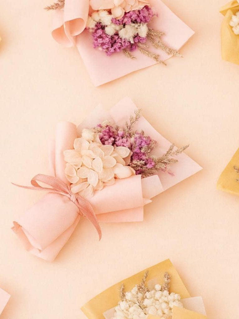 Mini Dried Flower Bouquet Bulk Wedding Centerpiece Stocking Stuffers Dried Flowers Bridesmaid Proposal Gift Box for Her Birthday Present FLOWER DELIVERY