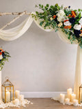 Navy Burnt Orange Faux Wedding Floral Package, Arch Flowers, Bridal Bouquet, Centerpieces wedding flower