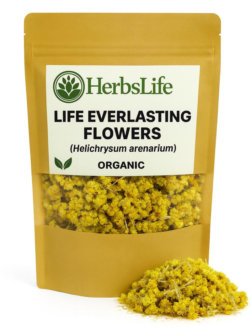 Wild LIFE EVERLASTING FLOWERS | Helichrysum Arenarium | Promotion Craft, Tea & Apothecary | Bulk Botanical seeds bulk
