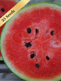 Sugar Baby Watermelon Seeds - 25, 50 or 100 Seeds - Classic Heirloom Variety, Compact seeds bulk
