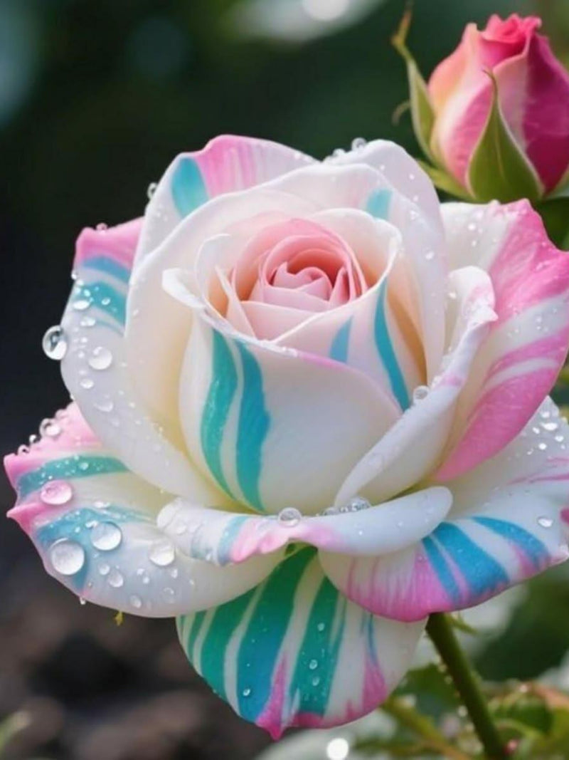 Rainbow Rose Seeds Ð Colorful Garden Flower flower seeds