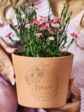 Birth Flower Personalised Flower Pot Birthday Gift birthday flower